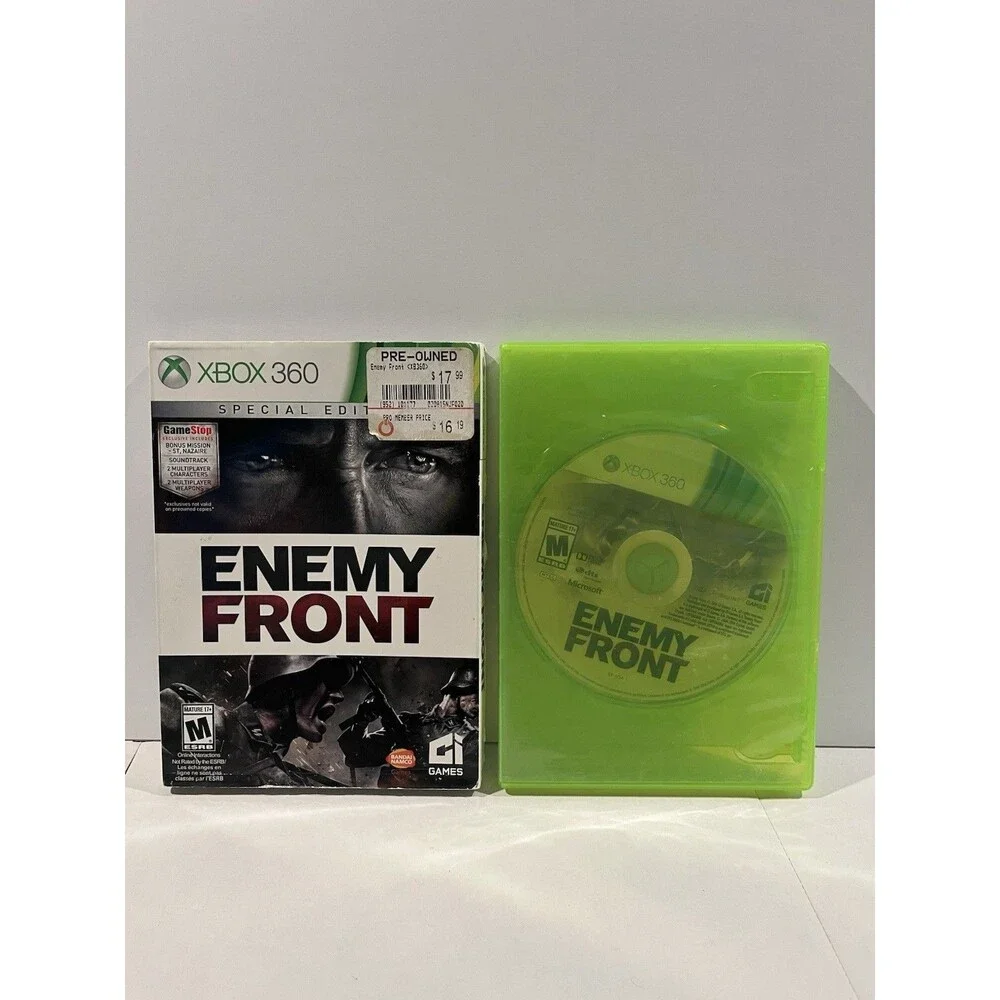 Enemy Front - Microsoft Xbox 360. Special Edition. No Manual.